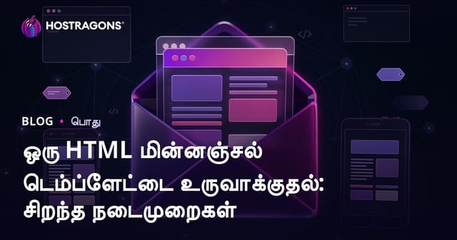 HTML Email Template உருவாக்கம்: சிறந்த இயங்குபடும் நடைமுறைகள்