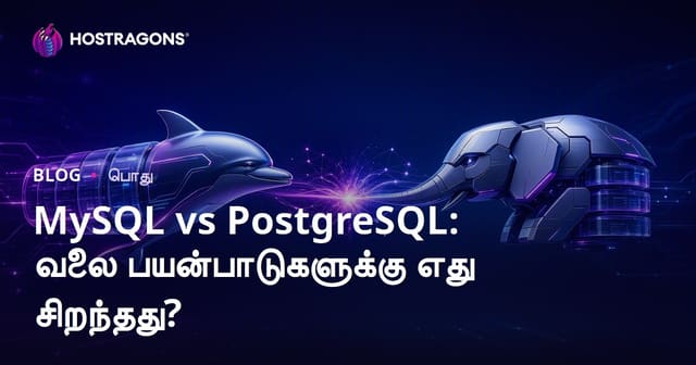 Web Hostingக்கு MySQL vs PostgreSQL: எந்த Database வலை பயன்பாடுகளுக்கு சிறந்தது?