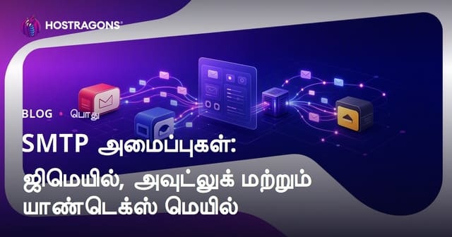 Gmail, Outlook, Yandex Mail என்ற email கணக்குகளுக்கு SMTP அமைப்புகள்: முழுமையான தமிழில் வழிகாட்டி