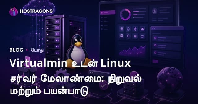 Virtualmin மூலம் Linux Server முகாமை: நிறுவல் மற்றும் செயல்பாடு விரிவான வழிகாட்டி