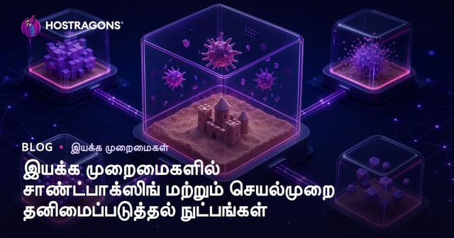 இயக்க முறைமைகளில் சாண்ட்பாக்ஸிங் மற்றும் செயல்முறை தனிமைப்படுத்தல் நுட்பங்கள்