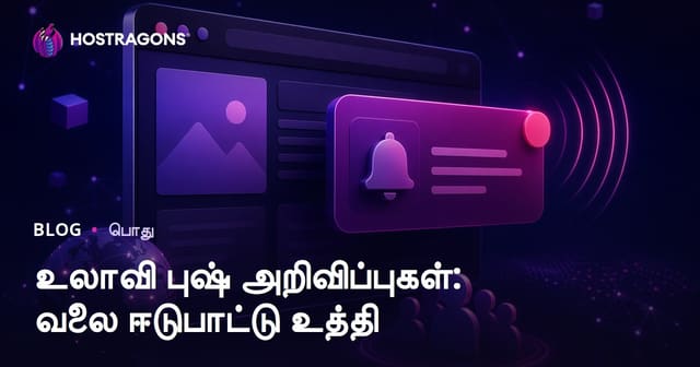 Browser Push Notification: உங்கள் வலைத்தள பார்த்துக்கொண்டிருக்கும் பயனர்களை ஈர்க்கும் தமிழில் மென்பொருள் கையேடு
