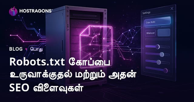 robots.txt படைப்பும் SEO விளைவுகளும் – இணையதளத்திற்கு முற்றிலும் தமிழில் வழிகாட்டி