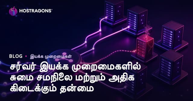 சர்வர் இயக்க முறைமைகளில் சுமை சமநிலை மற்றும் அதிக கிடைக்கும் தன்மை