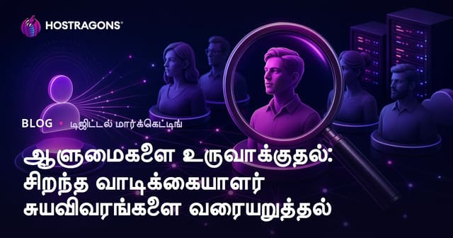 ஆளுமைகளை உருவாக்குதல்: சிறந்த வாடிக்கையாளர் சுயவிவரங்களை வரையறுத்தல்