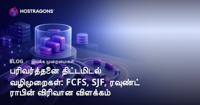 செயலாக்கத் திட்டமிடல் முறைகள்: FCFS, SJF, Round Robin விரிவான விளக்கம்