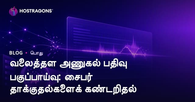 வலைத்தள அணுகல் பதிவு பகுப்பாய்வு: சைபர் தாக்குதல்களைக் கண்டறிதல்