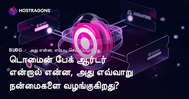 டொமைன் பேக் ஆர்டர் என்றால் என்ன, அது எவ்வாறு நன்மைகளை வழங்குகிறது?