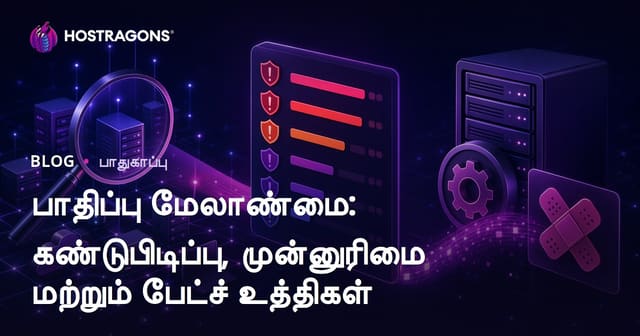 பாதிப்பு மேலாண்மை: கண்டுபிடிப்பு, முன்னுரிமை மற்றும் பேட்ச் உத்திகள்