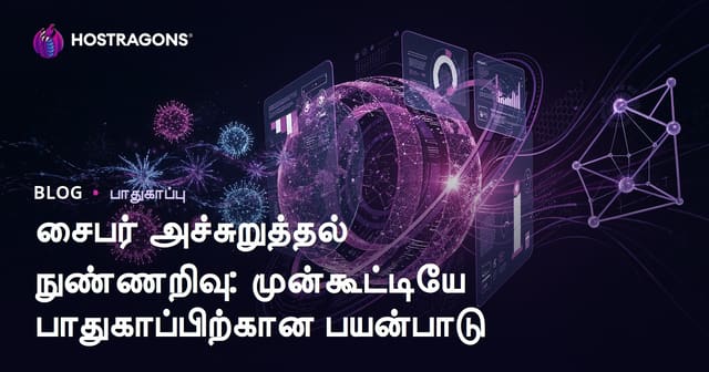 திடீர் இணைய அச்சுறுத்தல் பகுப்பாய்வு: முன்னேற்பாடு பாதுகாப்புக்கு செயல்முறை