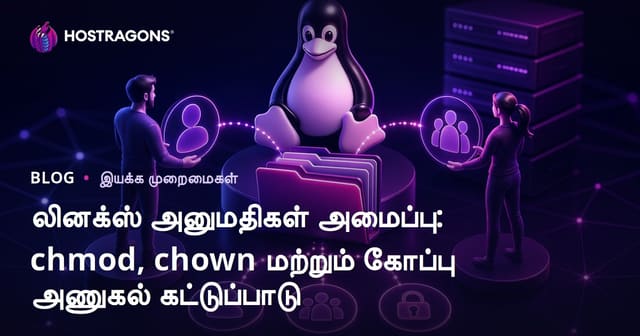Linux அனுமதிகள் அமைப்பு: chmod, chown மற்றும் கோப்பு அணுகல் கட்டுப்பாடு