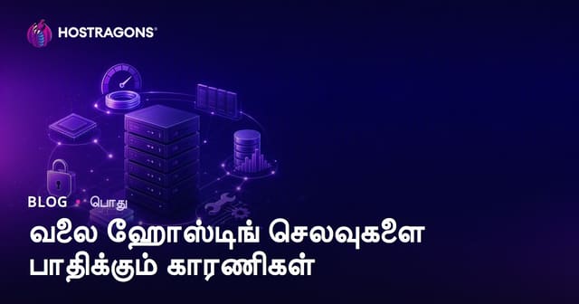 வலை ஹோஸ்டிங் செலவுகளை நிர்ணயிக்கும் பிரதான காரணிகள்