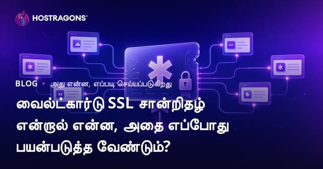 வைல்ட்கார்டு SSL சான்றிதழ் என்றால் என்ன, அதை எப்போது பயன்படுத்த வேண்டும்?