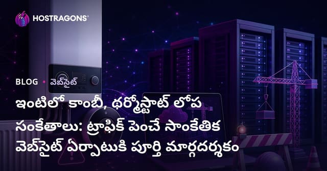 ఇంటిలో కాంబీ, థర్మోస్టాట్ లోప సంకేతాలు: ట్రాఫిక్ పెంచే సాంకేతిక వెబ్‌సైట్ ఏర్పాటుకి పూర్తి మార్గదర్శకం