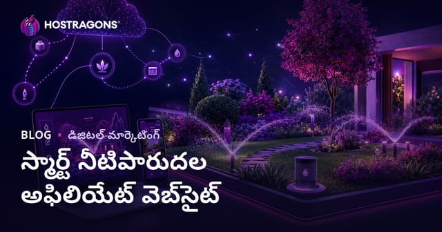 తెలుగులో ఇంటి తోటలకు స్మార్ట్ నీరు పారుదల వ్యవస్థలు మరియు తోట ఆటోమేషన్ - 2026 ఉత్తమ గైడ్