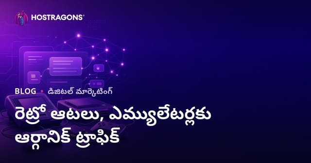రెట్రో గేమింగ్ కన్సోళ్లు మరియు ఎమ్యులేటర్ సెట్‌అప్ కోసం సహజ ట్రాఫిక్ పొందే మార్గాలు