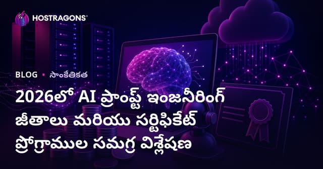 2026లో AI ప్రాంప్ట్ ఇంజనీరింగ్ జీతాలు మరియు సర్టిఫికేట్ ప్రోగ్రాముల సమగ్ర విశ్లేషణ
