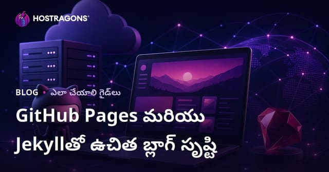 GitHub Pages మరియు Jekyll తో పూర్తిగా ఉచితమైన బ్లాగ్ ఎలా ప్రారంభించాలి?