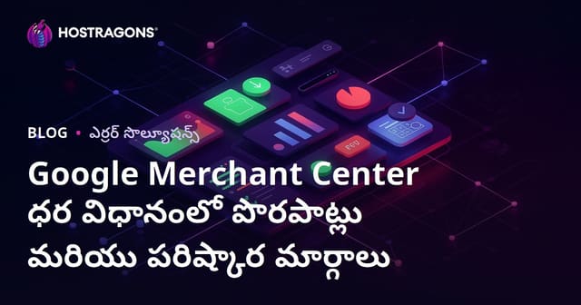 Google Merchant Center ధర విధానంలో పొరపాట్లు మరియు పరిష్కార మార్గాలు