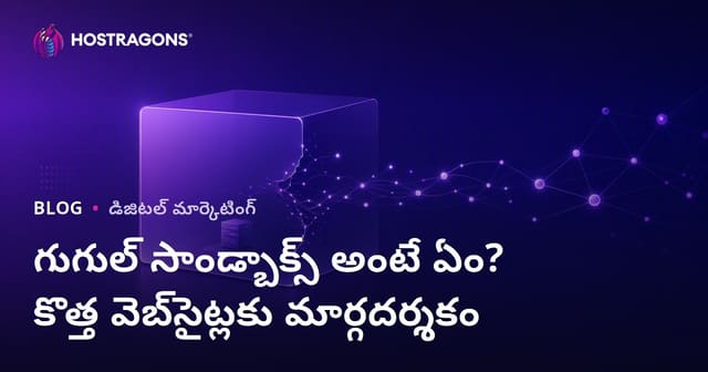 Google Sandbox అంటే ఏమిటి? కొత్త వెబ్‌సైట్లు Sandbox దశ నుంచి ఎలా బయటపడాలి?