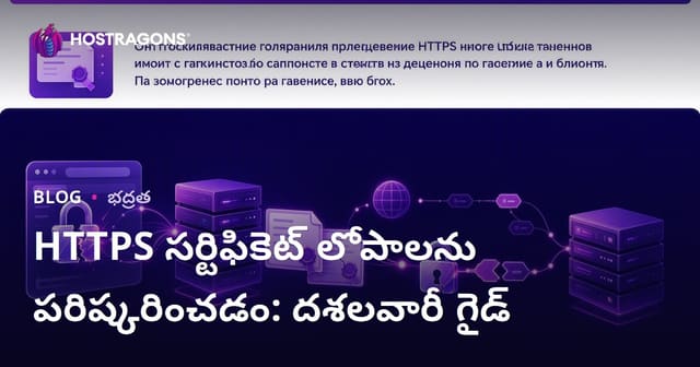 HTTPS సర్టిఫికేట్ లోపాలను పరిష్కరించే పూర్తి గైడ్ – దశలవారీగా సరైన పరిష్కారాలు