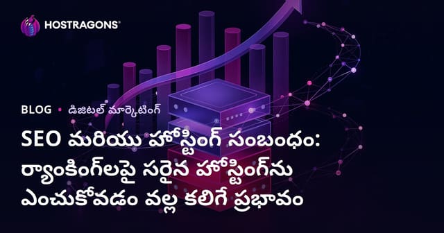 SEO మరియు హోస్టింగ్ సంబంధం: ర్యాంకింగ్‌లపై సరైన హోస్టింగ్‌ను ఎంచుకోవడం వల్ల కలిగే ప్రభావం
