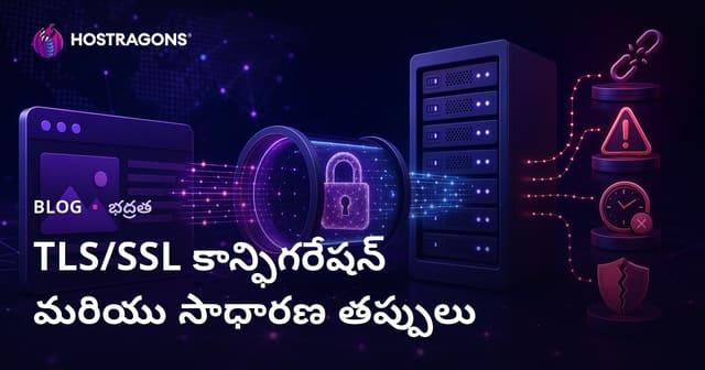 TLS/SSL కాన్ఫిగరేషన్ మరియు సాధారణ తప్పులు
