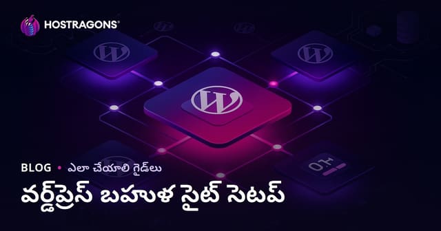WordPress బహుళ సైట్ (Multisite) ఇన్‌స్టాలేషన్ మరియు ఒకే ప్యానెల్ నుండి నిర్వహణ