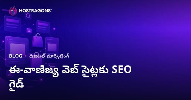 ఈ-కామర్స్ వెబ్‌సైట్‌లకు SEO: కేటగిరీ & ఉత్పత్తి పేజీ ఆప్టిమైజేషన్ పూర్తి గైడ్