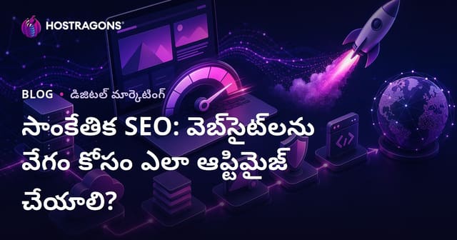 సాంకేతిక SEO: వెబ్‌సైట్‌లను వేగం కోసం ఎలా ఆప్టిమైజ్ చేయాలి?