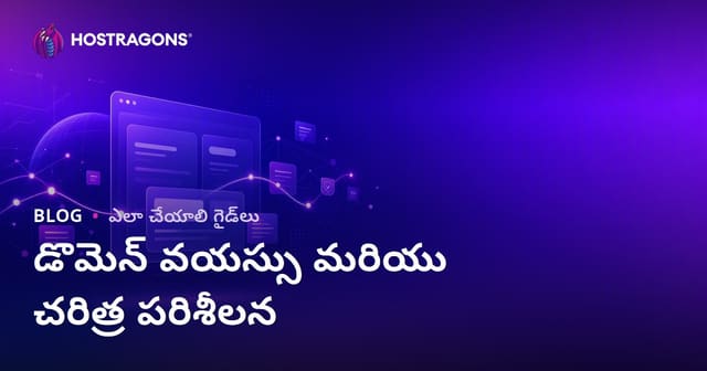 డొమైన్ వయస్సు మరియు చరిత్ర చెక్: క్లీన్ డొమైన్ పేరు ఎలా కనుగొనాలి?