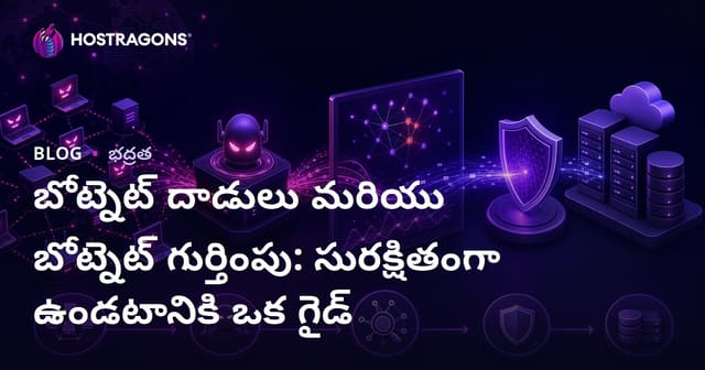 బోట్నెట్ దాడులు మరియు బోట్నెట్ గుర్తింపు: సురక్షితంగా ఉండటానికి ఒక గైడ్