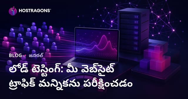 లోడ్ టెస్టింగ్: మీ వెబ్‌సైట్ ట్రాఫిక్ మన్నికను పరీక్షించడం
