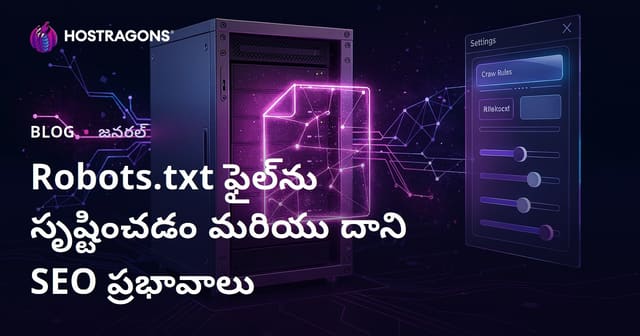 Robots.txt ఫైల్ తయారు చెయ్యడం మరియు SEO పై ప్రభావాలు