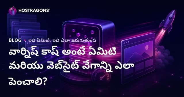 వార్నిష్ కాష్ అంటే ఏమిటి మరియు వెబ్‌సైట్ వేగాన్ని ఎలా పెంచాలి?