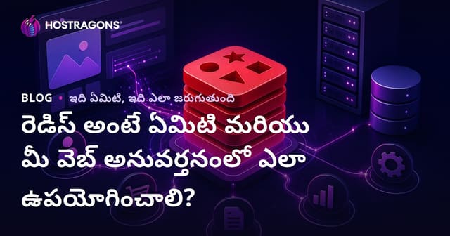 Redis అంటే ఏమిటి? మీ వెబ్ అప్లికేషన్ లో Redis వాడకానికి పూర్తి గైడ్ (తెలుగు)