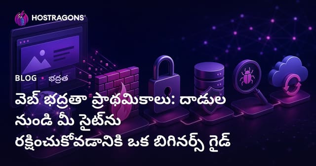 వెబ్ భద్రతా ప్రాథమికాలు: దాడుల నుండి మీ సైట్‌ను రక్షించుకోవడానికి ఒక బిగినర్స్ గైడ్