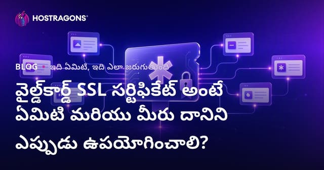 వైల్డ్‌కార్డ్ SSL సర్టిఫికేట్ అంటే ఏమిటి మరియు మీరు దానిని ఎప్పుడు ఉపయోగించాలి?
