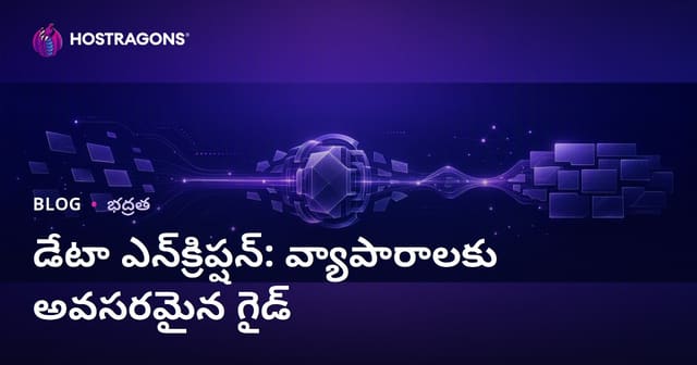 డేటా ఎన్‌క్రిప్షన్: వ్యాపారాలకు అవసరమైన గైడ్