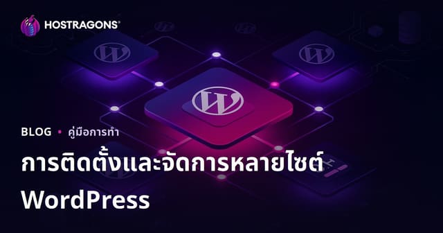 การติดตั้ง WordPress หลายเว็บไซต์ (Multisite) และการจัดการจากแผงควบคุมเดียว