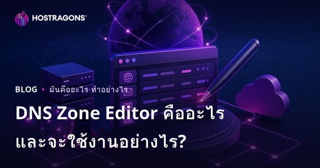 DNS Zone Editor คืออะไรและจะใช้งานอย่างไร?