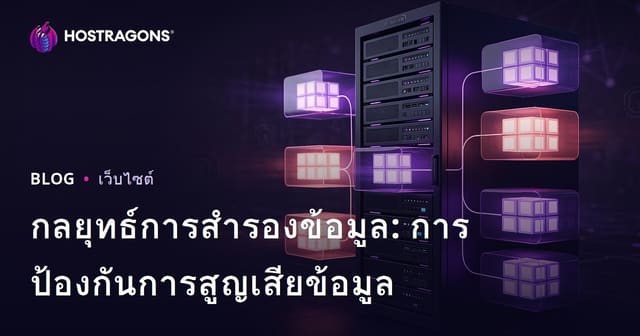 กลยุทธ์การสำรองข้อมูล: การป้องกันการสูญเสียข้อมูล