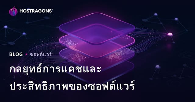 กลยุทธ์การแคชและประสิทธิภาพของซอฟต์แวร์