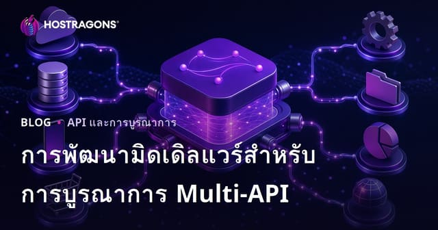 การพัฒนามิดเดิลแวร์สำหรับการบูรณาการ Multi-API