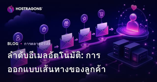 ลําดับอีเมลอัตโนมัติ: การออกแบบเส้นทางของลูกค้า