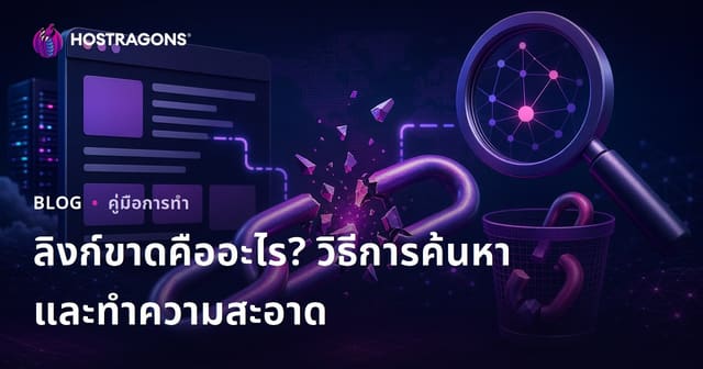 ลิงก์เสีย (Broken Link) คืออะไร? วิธีค้นหาและล้างลิงก์เสีย