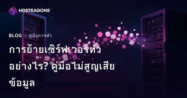 วิธีย้ายเว็บไซต์ไปเซิร์ฟเวอร์ใหม่โดยไม่สูญเสียข้อมูล (Server Migration) พร้อมคู่มือป้องกันปัญหายอดนิยม