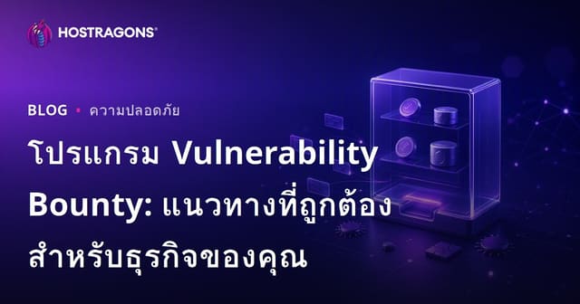 โปรแกรม Vulnerability Bounty: แนวทางที่ถูกต้องสำหรับธุรกิจของคุณ