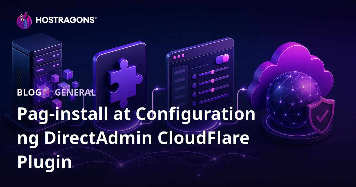 Pag-install at Pagsasaayos ng DirectAdmin CloudFlare Plugin