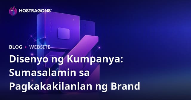 Disenyo ng Kumpanya: Sumasalamin sa Pagkakakilanlan ng Brand